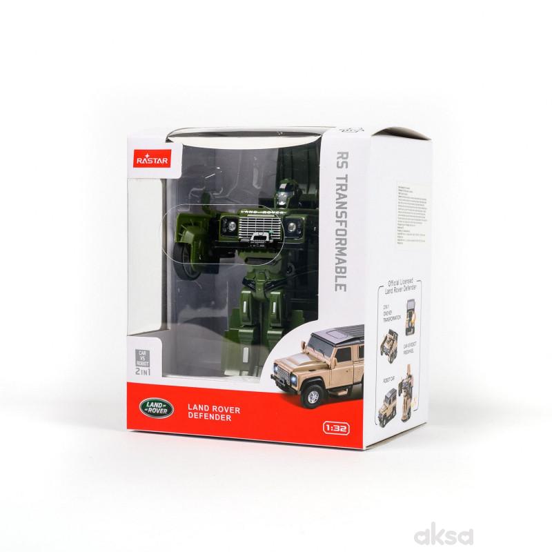Rastar auto Land Rover Defender Transformable 1/32