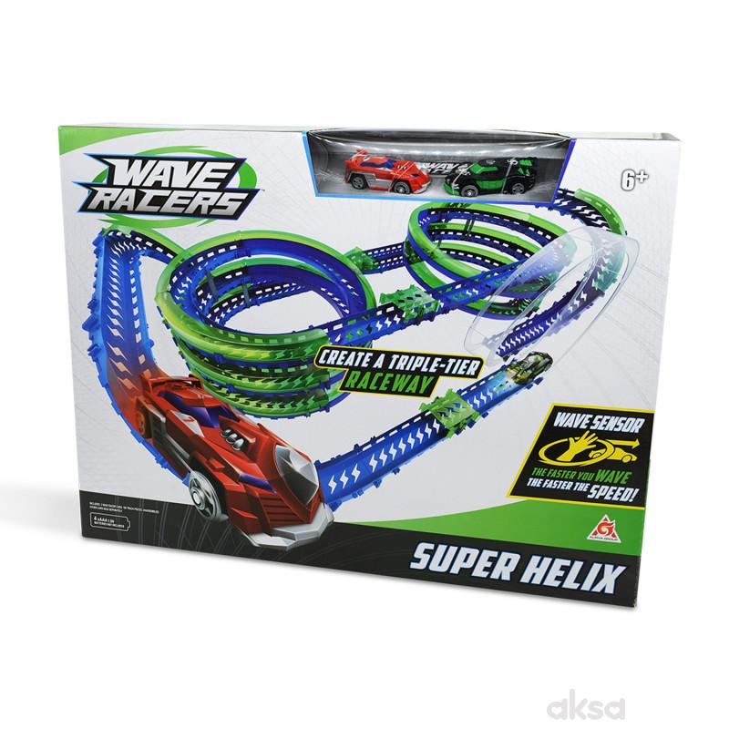 Wave racers trkačka staza Super spirala