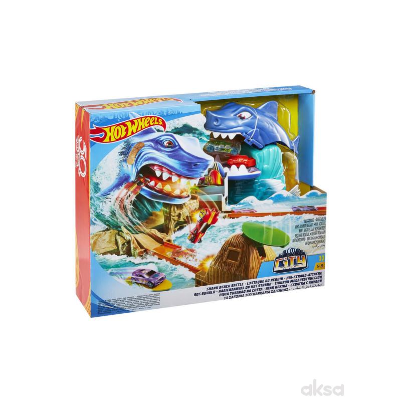Hot wheels city set velika Ajkula
