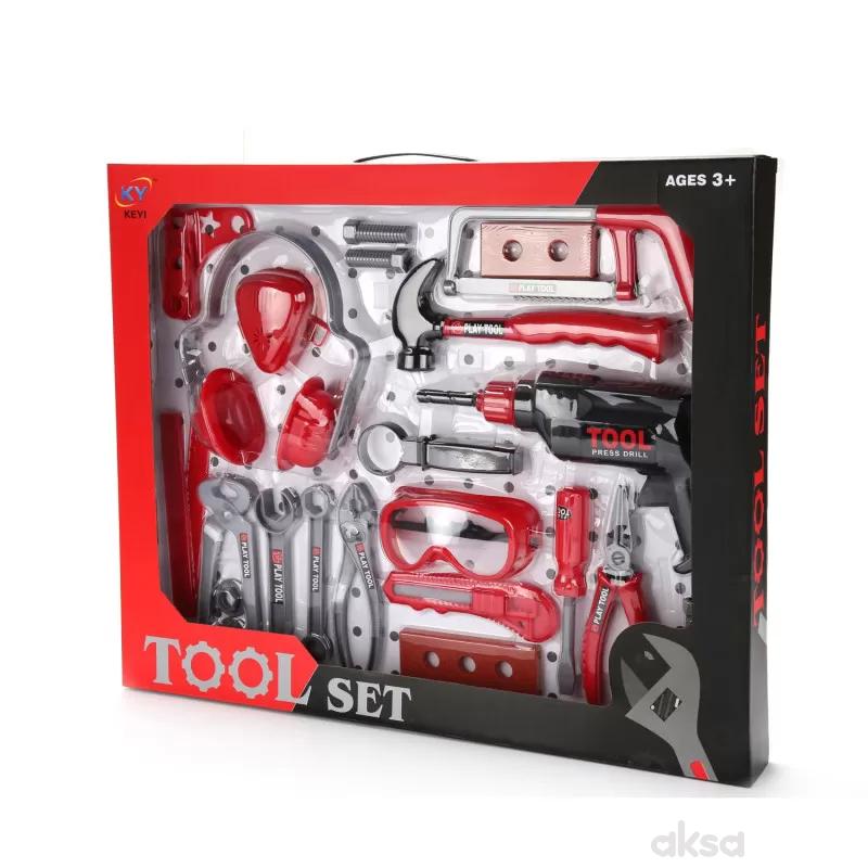 HK Mini igračka alat - set sa naočarima