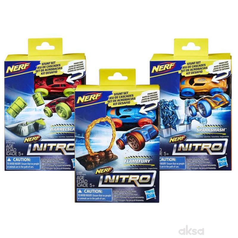 Nerf nitro soft racer stunt set
