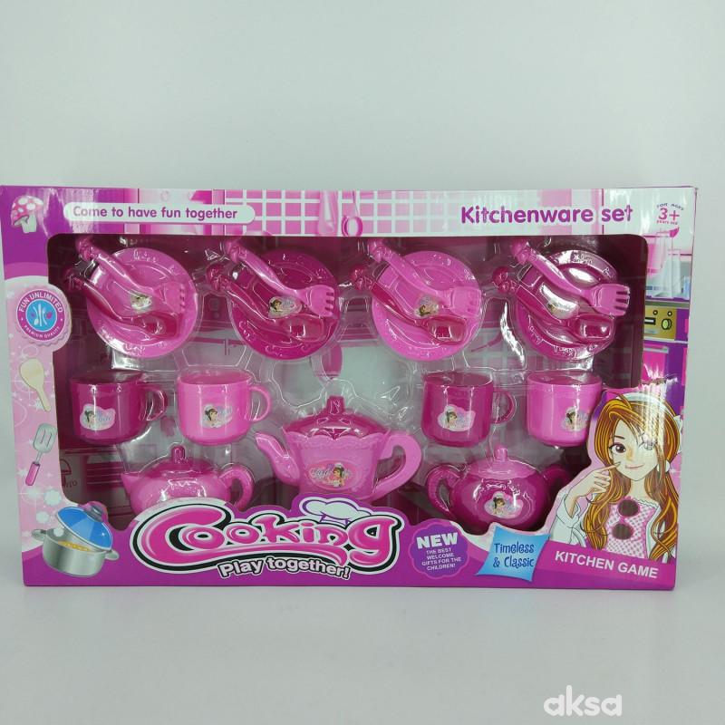 Hk Mini, igračka set kuhinjsko posudje
