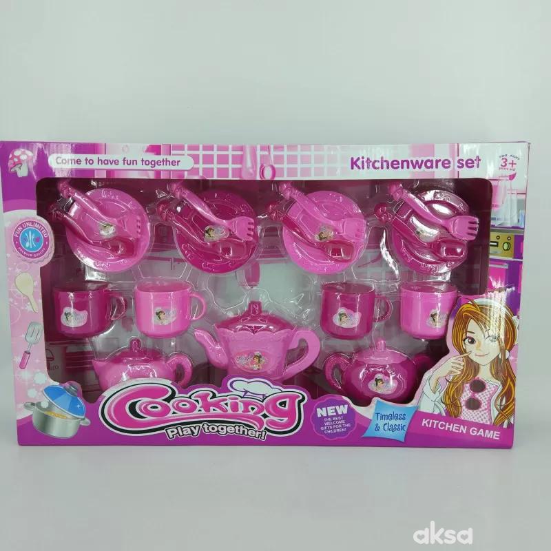 Hk Mini, igračka set kuhinjsko posudje