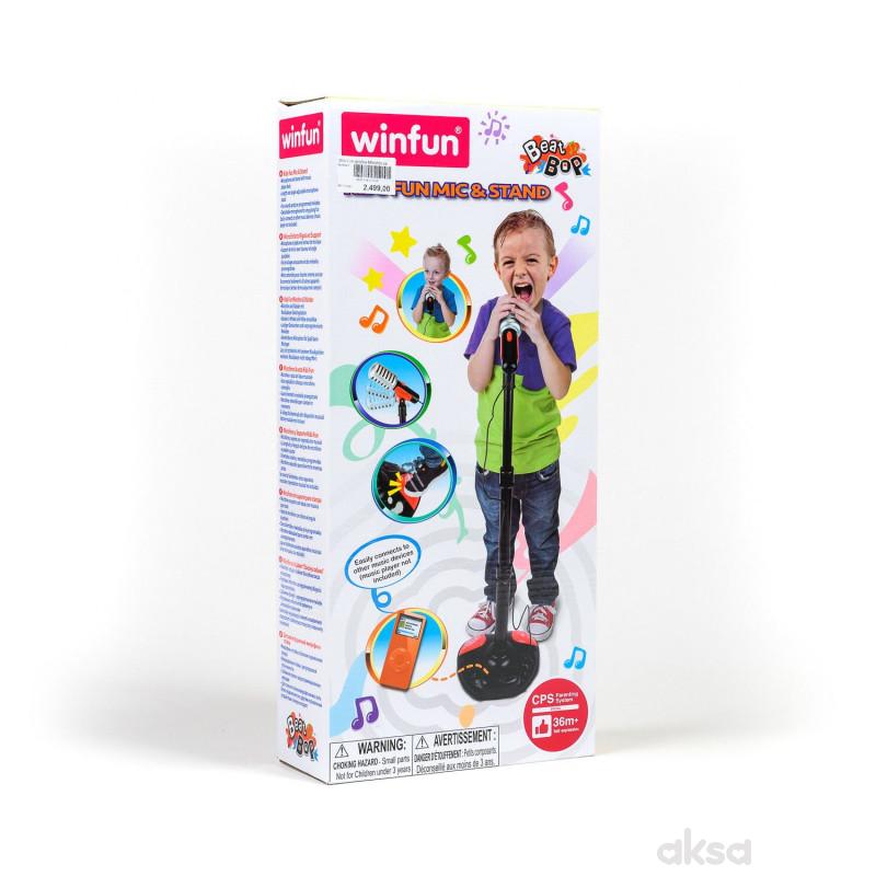 Win Fun igračka Mikrofon sa stalkom