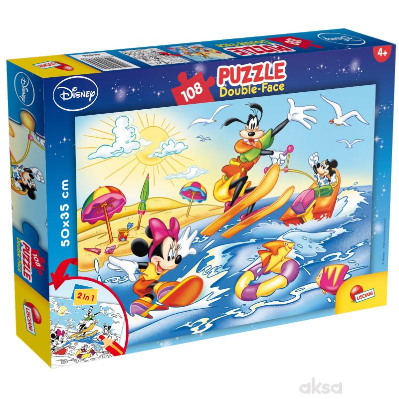 LiscianiMiki Maus 2u1 složi i oboji108pcs