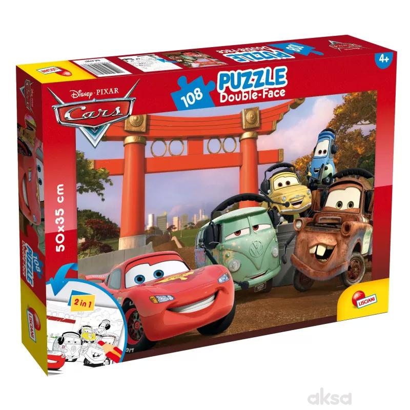 Lisciani Slagalica Cars 2u1 složi i oboji