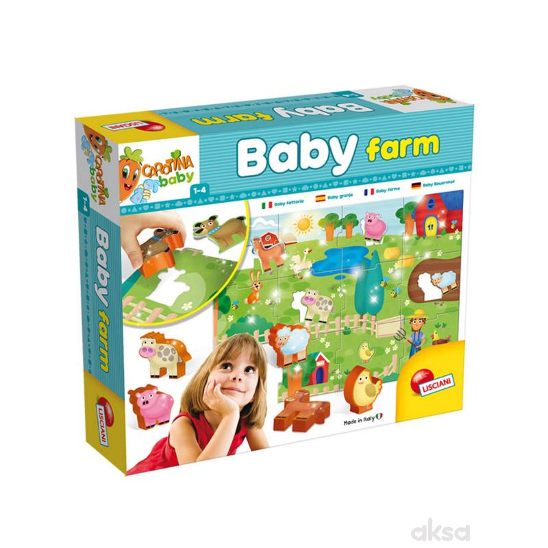 Lisciani Slagalice umetaljke baby farm