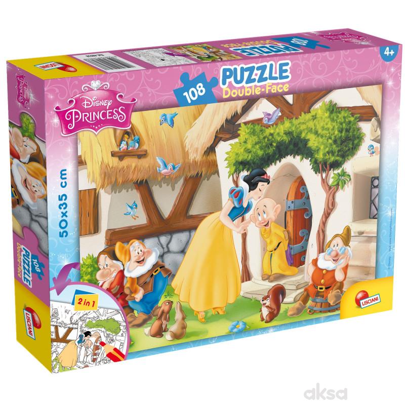 Lisciani108pcs Snezana 2u1 slozi I oboji