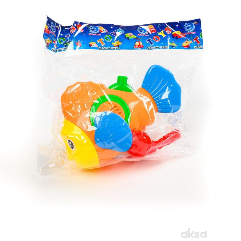Hk Mini igračka guralica riba