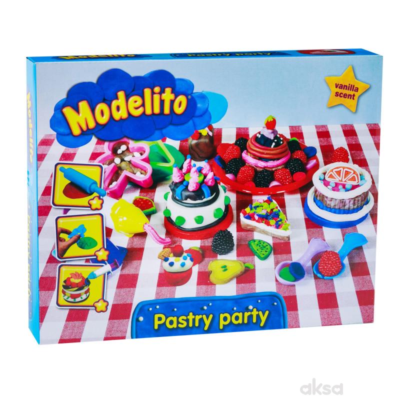 Modelito, plastelin set torta