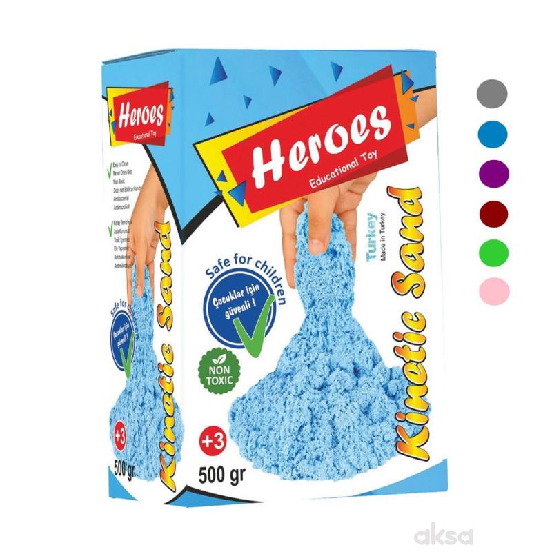Magicni/kineticki pesak 500gr u 6 boja