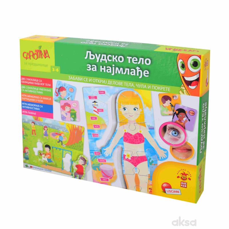 Carotina SR Edukativna igra Ljudsko telo