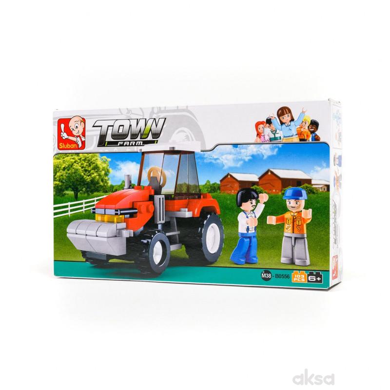 Sluban kocke, traktor