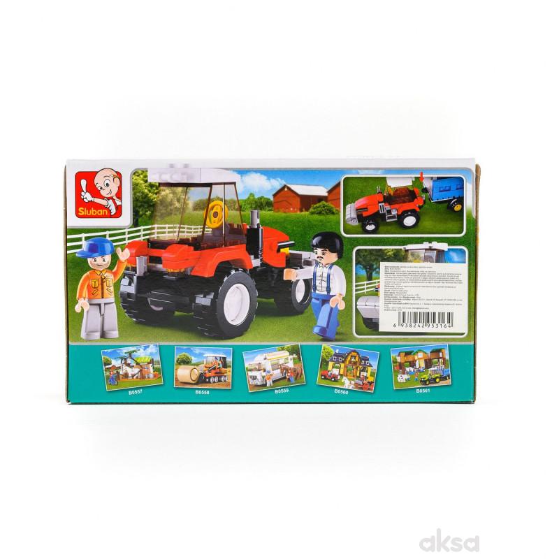 Sluban kocke, traktor