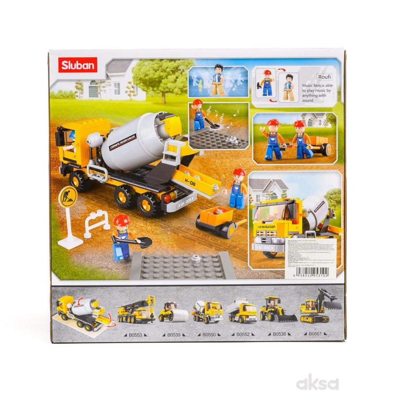Sluban kocke, mešalica