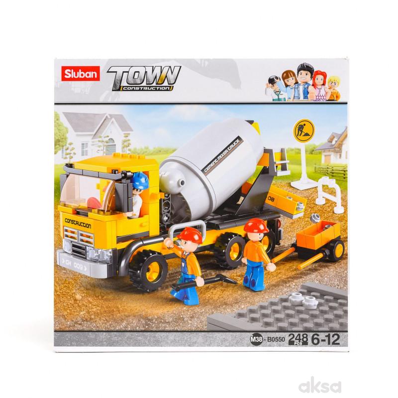 Sluban kocke, mešalica