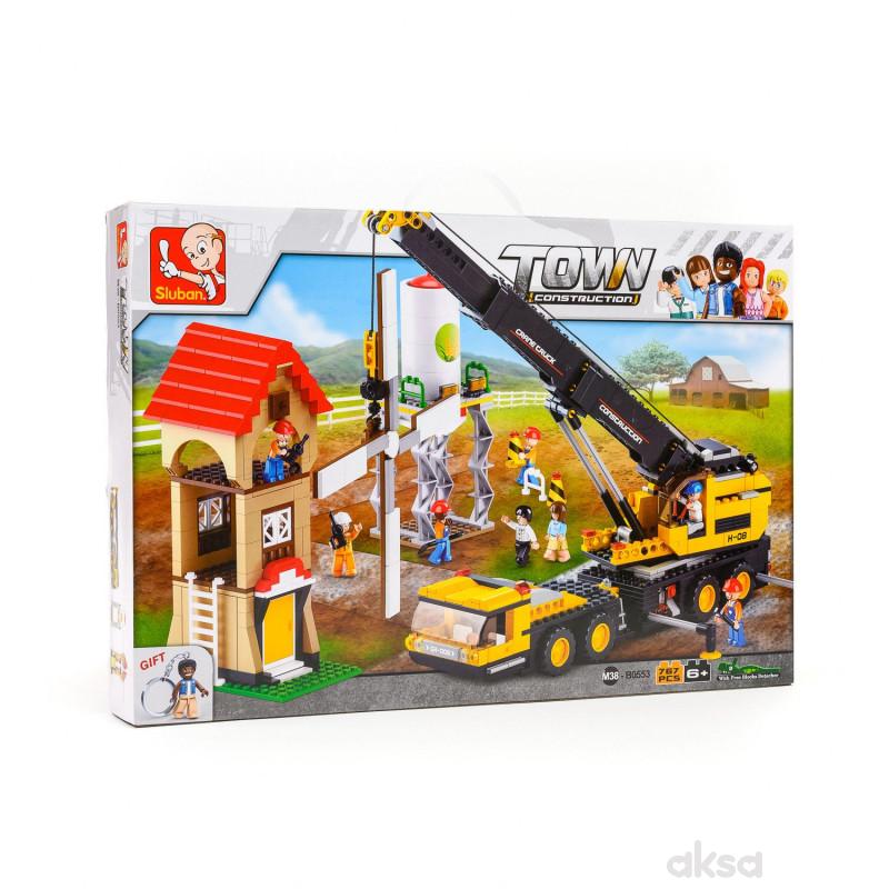 Sluban kocke, kran, 767 kom