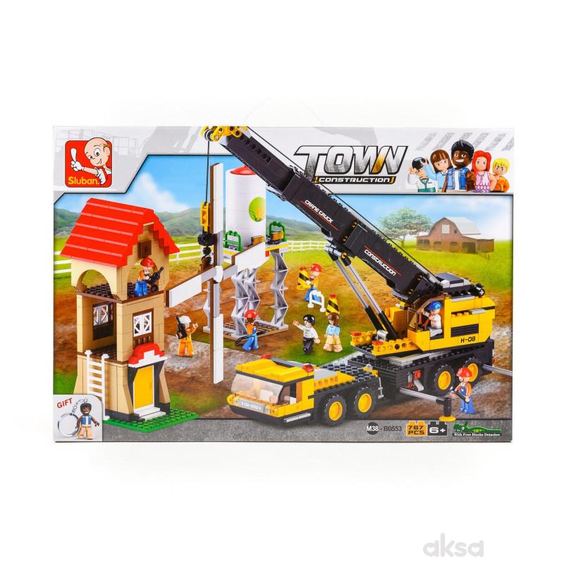Sluban kocke, kran, 767 kom