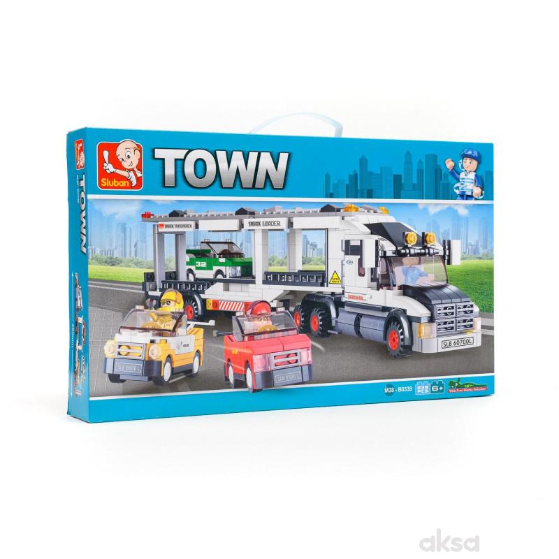 Sluban kocke, kamion transporter, 638 kom