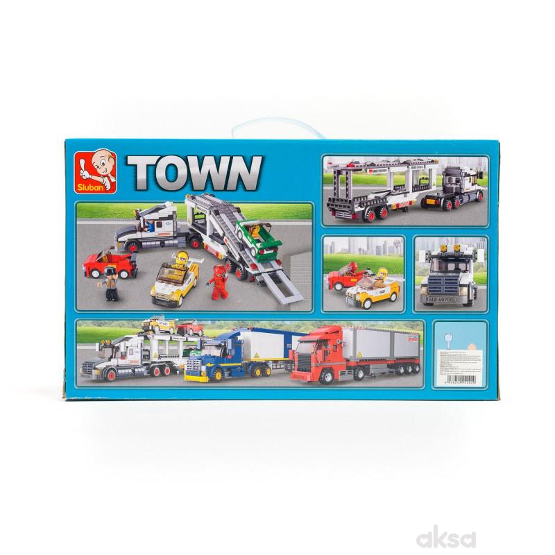 Sluban kocke, kamion transporter, 638 kom
