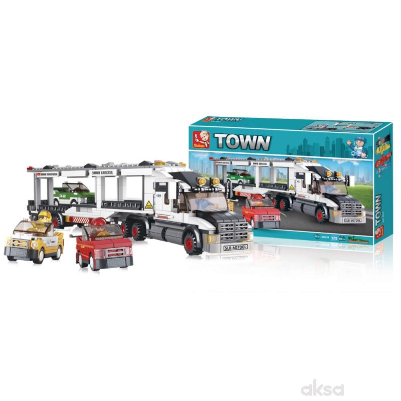 Sluban kocke, kamion transporter, 638 kom