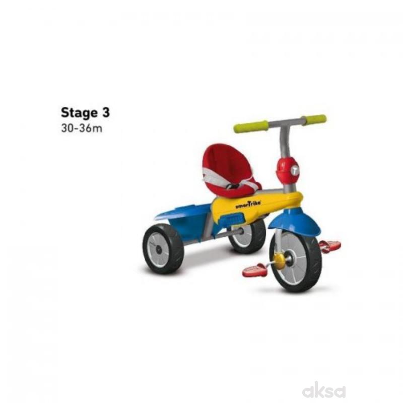 Tricikl Smart trike Breeze - Multicolor 