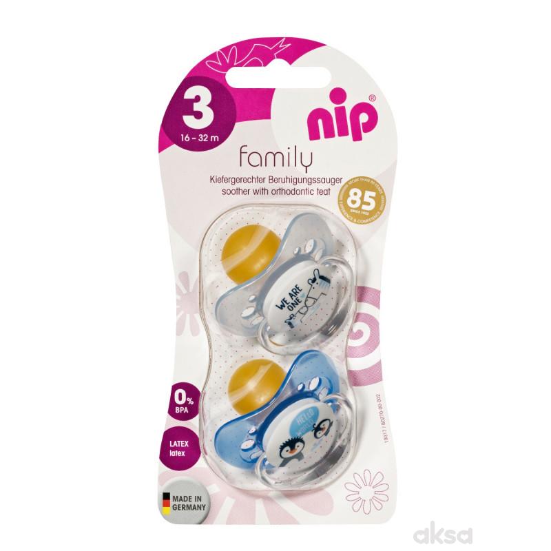 Nip Family kaučuk laža 16-32 2 kom