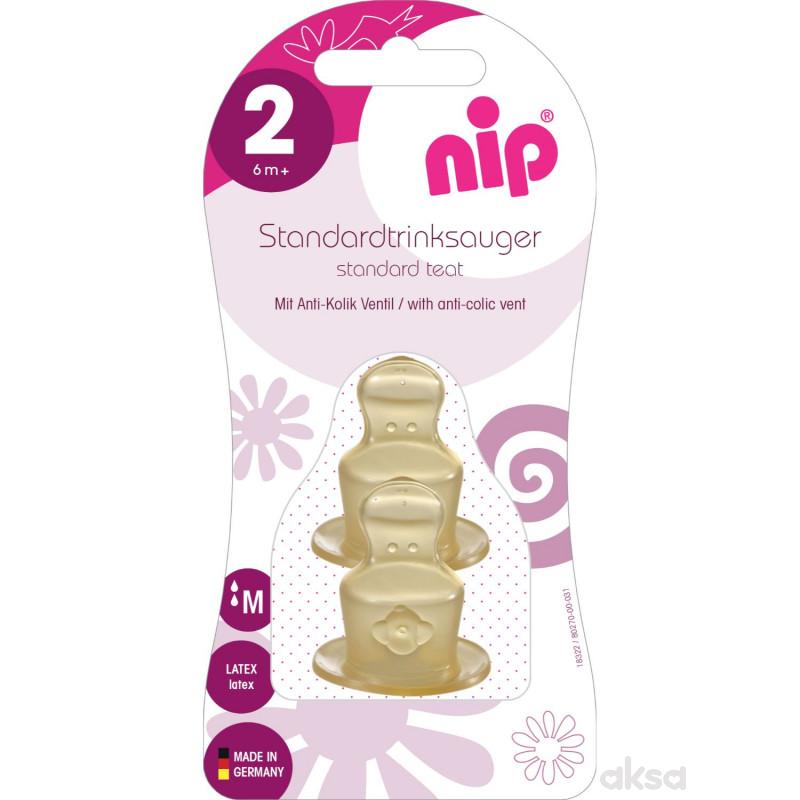 Nip cucla ventilom protiv grčeva kaučuk 2M 2 kom