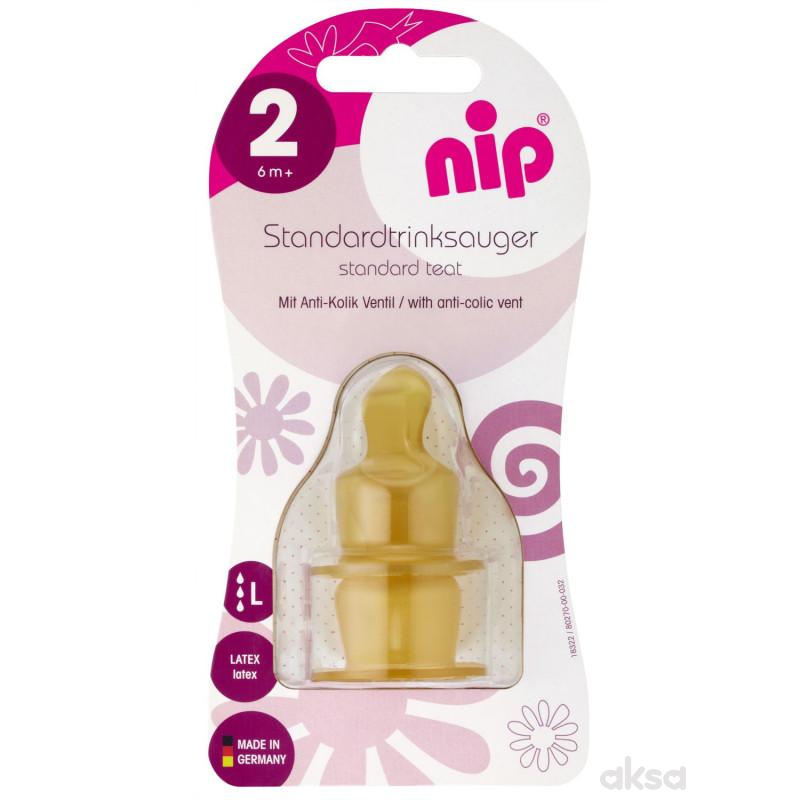 Nip cucla ventilom protiv grčeva kaučuk 2L 2 kom