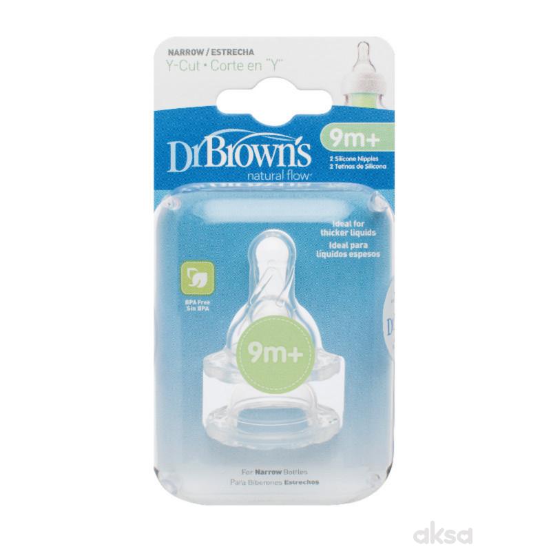 Dr.Browns silikon cucla za standard, y cut, 2kom