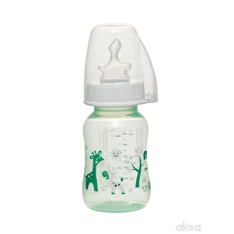 Nip PP flašica Trendy Unisex 125 ml sil.cucla 0-6m