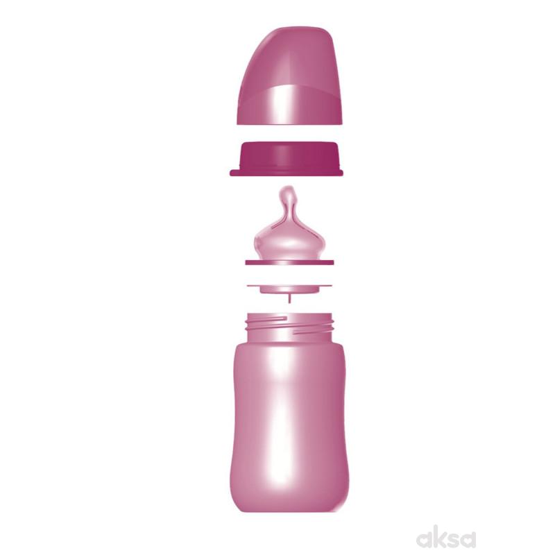 Nip fl. šir.otv. Trendy Girl 260ml sil.cucla 0m+