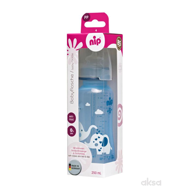 Nip pp fl. Trendy Boy 250ml sil.cucla 0-6