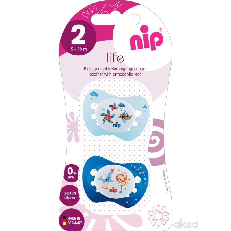 Nip laža Life,silikon 5-18m,2 kom