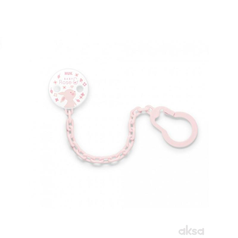 Nuk lančić za lažu Baby roze