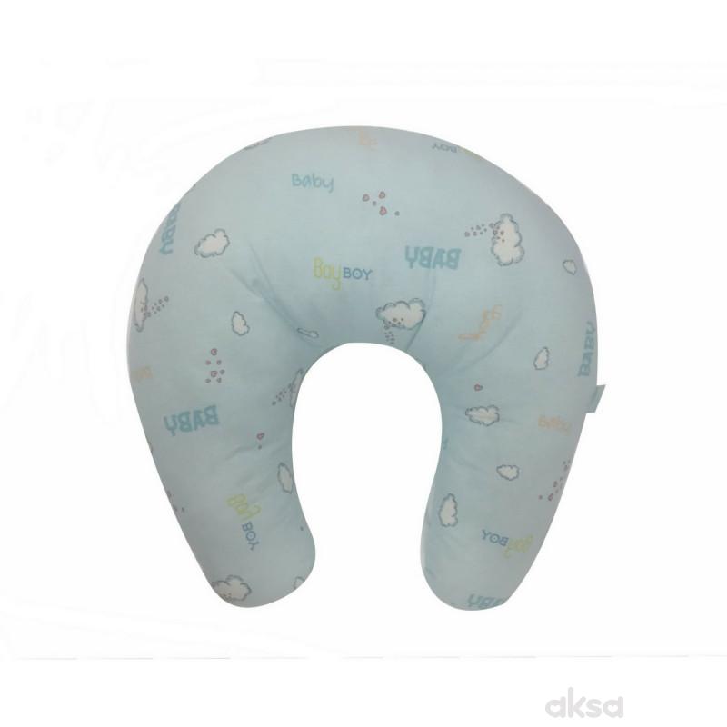 Baby Textil jastuk za mame Plavi Zeka