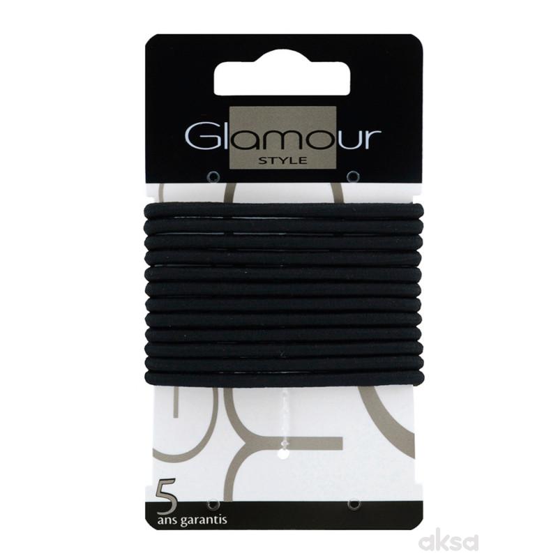 Glamour gumice za kosu, 12 kom