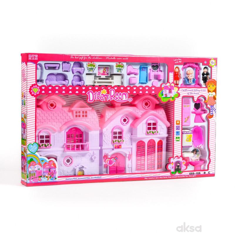 Hk mini igračka kuća za princeze