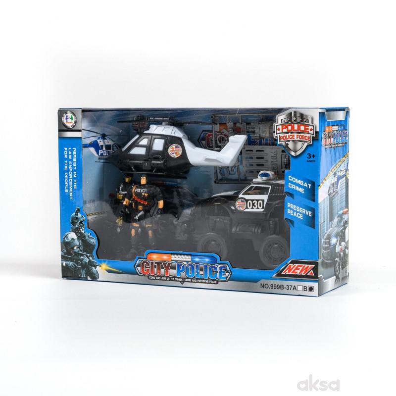 Hk mini igračka, policijski gradski set mini