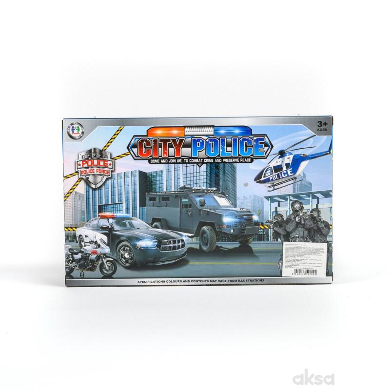Hk mini igračka, policijski gradski set mini