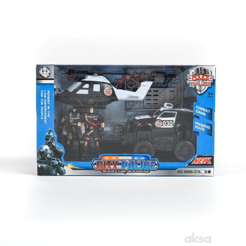 Hk mini igračka, policijski gradski set mini