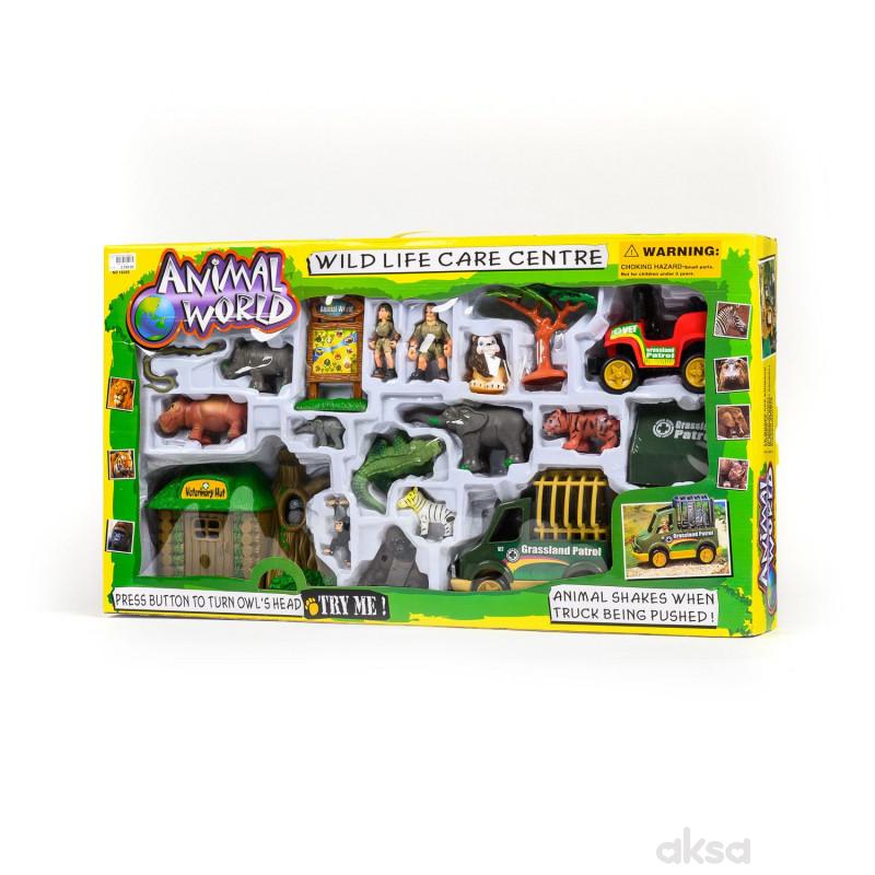 Hk mini igračka, set zivotinjski svet