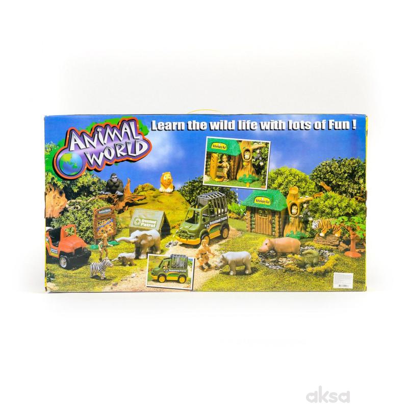 Hk mini igračka, set zivotinjski svet