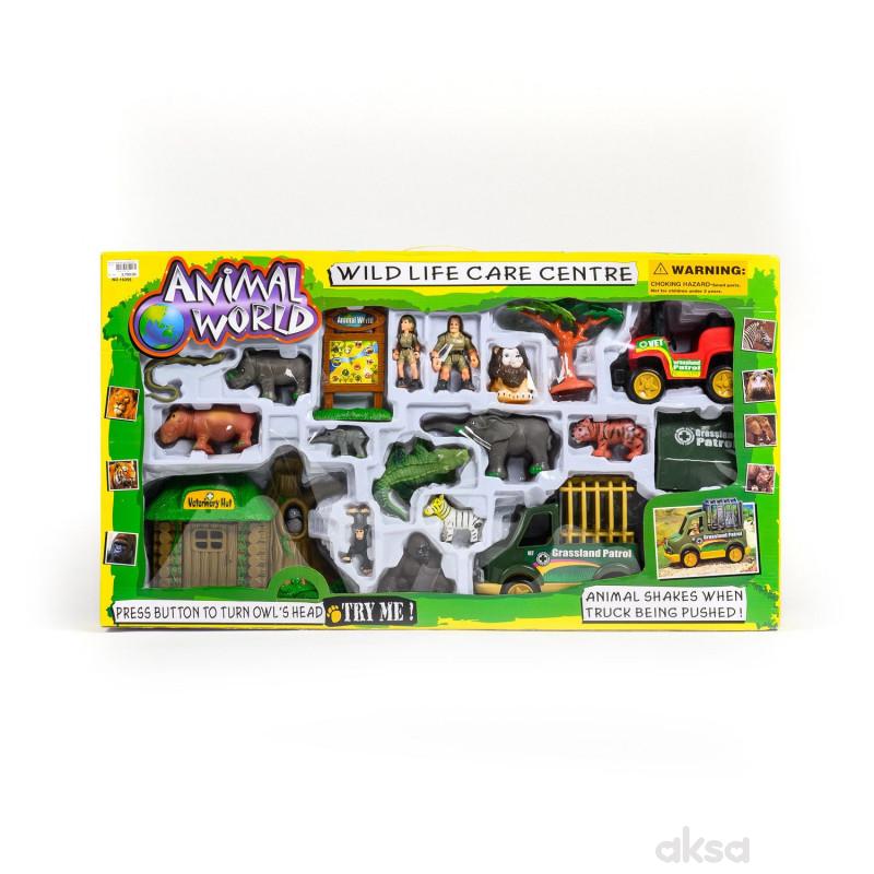 Hk mini igračka, set zivotinjski svet
