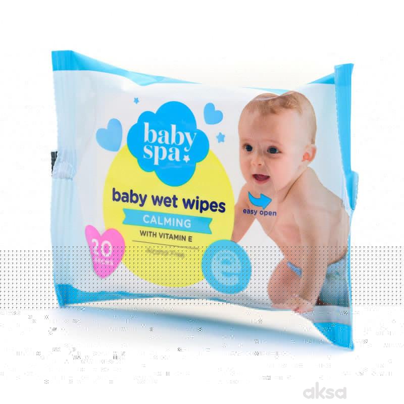 Baby spa vlažne maramice sa vitaminom E 20kom