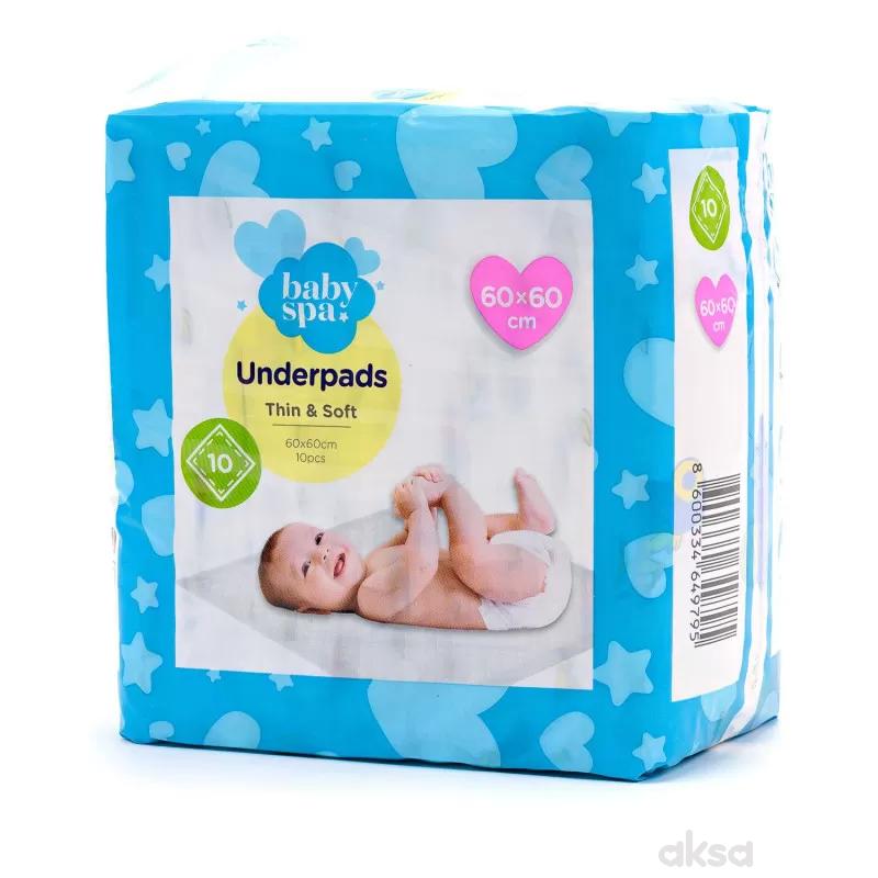 Baby spa podloga za presvlačenje 60x60cm 10kom