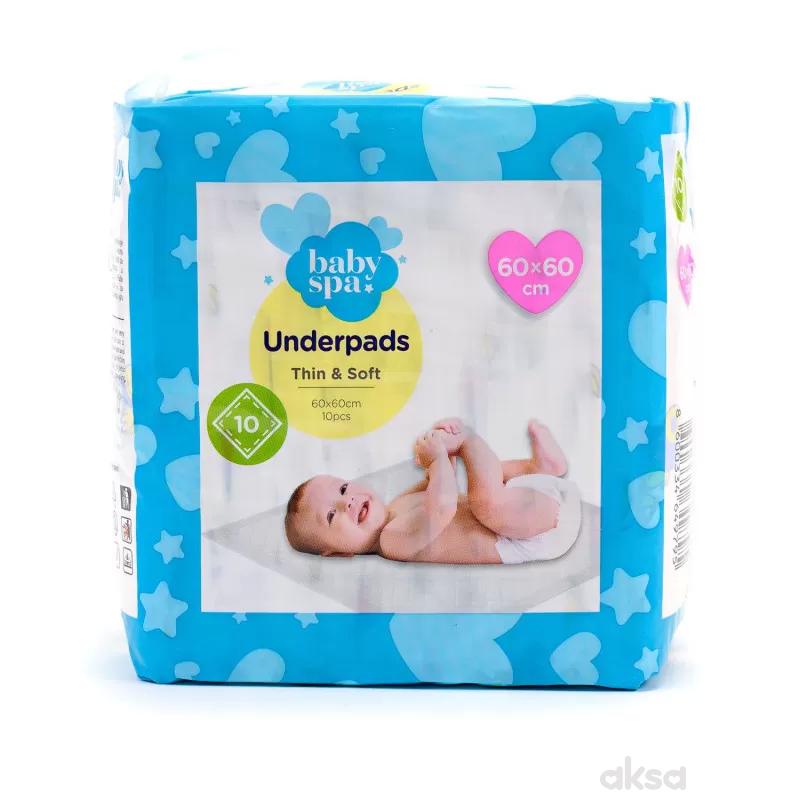 Baby spa podloga za presvlačenje 60x60cm 10kom