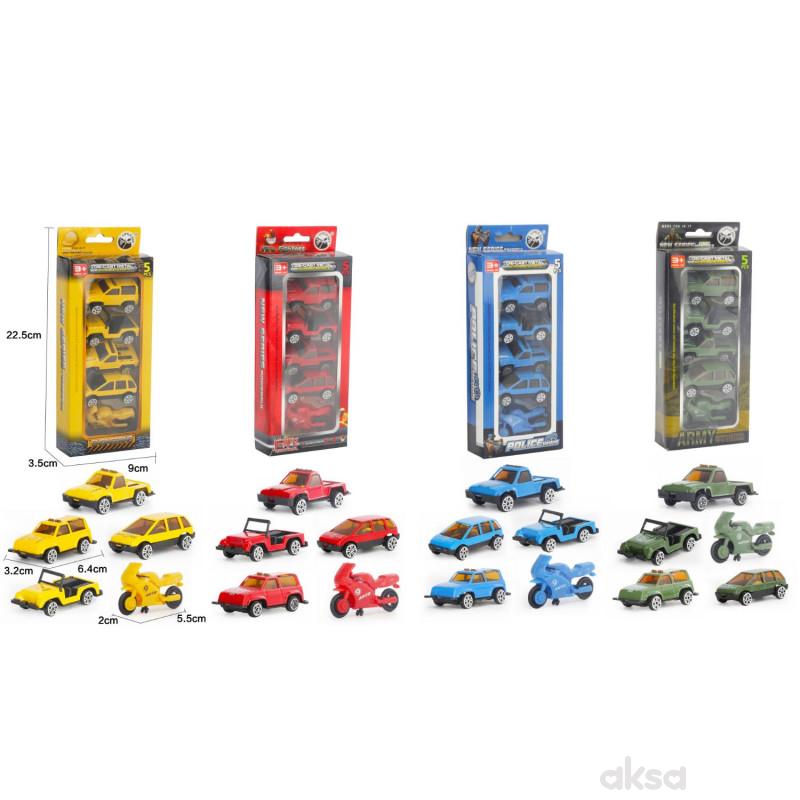 Qunsheng Toys, igračka auto set 5 komada