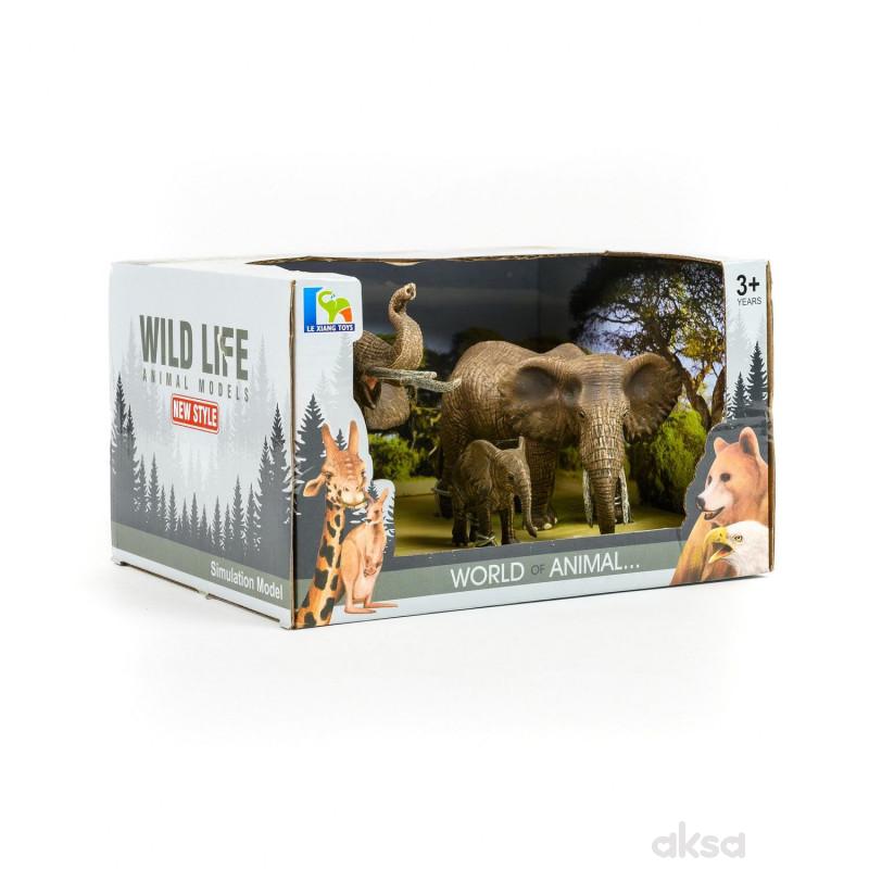 Qunsheng Toys, igračka slon set