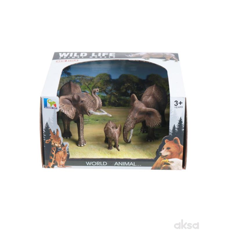 Qunsheng Toys, igračka slon set
